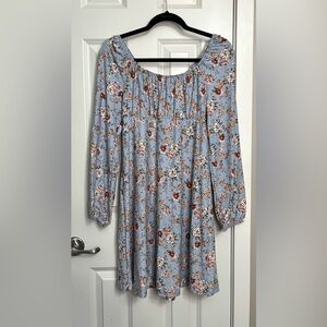 Ultra Flirt Floral Babydoll Dress NWOT